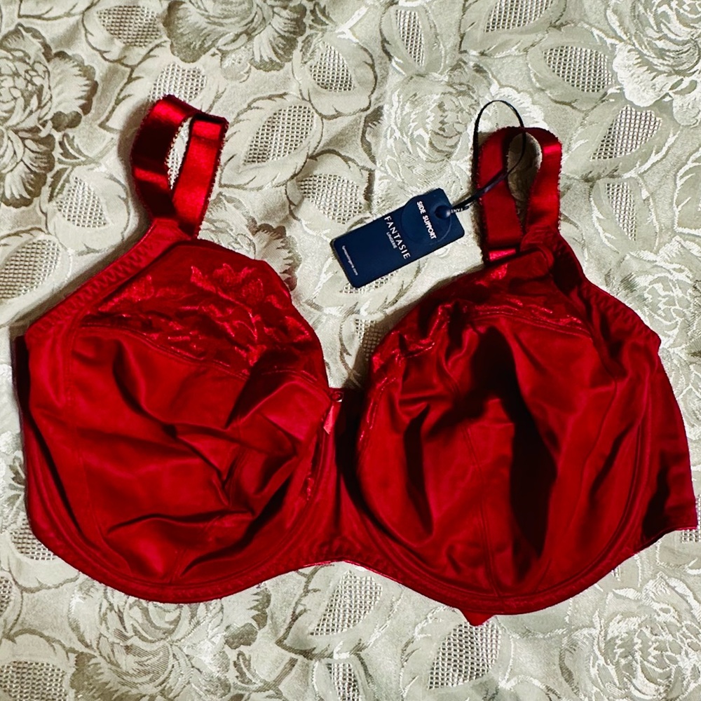 Fantasie Red Underwire Bra